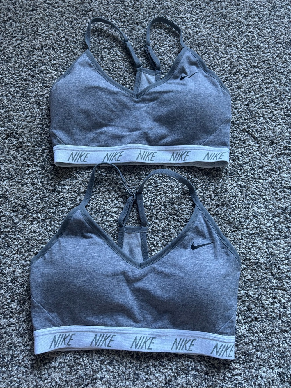 Nike Soft Indy Sport Bras Sz S Lot of 2